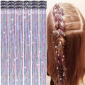 Hair Tinsel Clip in Dreamy Colorful Fairy Hair Tinsel Kit by LEDIZE