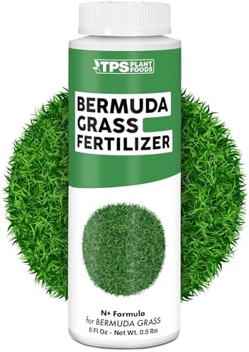 Bermuda Grass Fertilizer - Liquid Lawn Food for Thick Turf, 8 oz by TPSNutrients