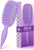 Curl Defining Brush with Wide & Narrow Teeth, Defines & Detangles Men/Women by Weldilgit