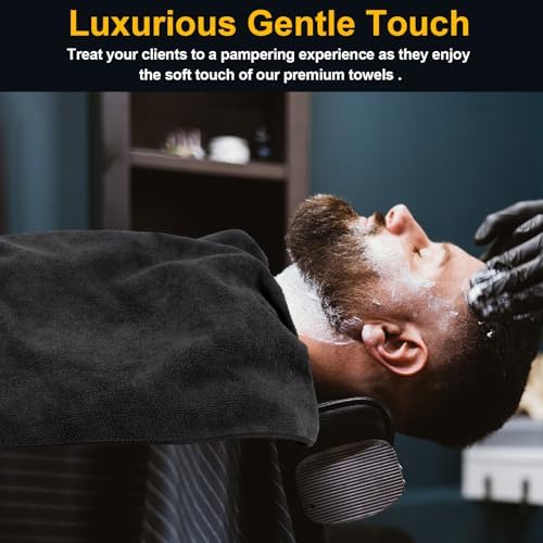 UNIMADE Salon Towels 96 Pack, Microfiber Barber Towels Bulk - Image 3