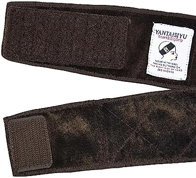 YANTAISIYU 1 Piece Wig Grip Headband Non-slip Scarf Adjustable Wig Grip Band for Women Wigs (Dark Brown) - Image 5