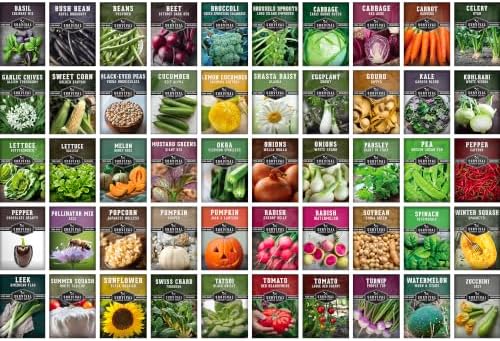 Homesteader 50 Pack Seed Vault for Planting Victory Gardens - Image 2