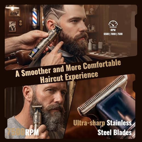 Ufree Foil Shaver and Beard Hair Trimmer Set, Men Electric Razor，Mens Gifts - Image 2