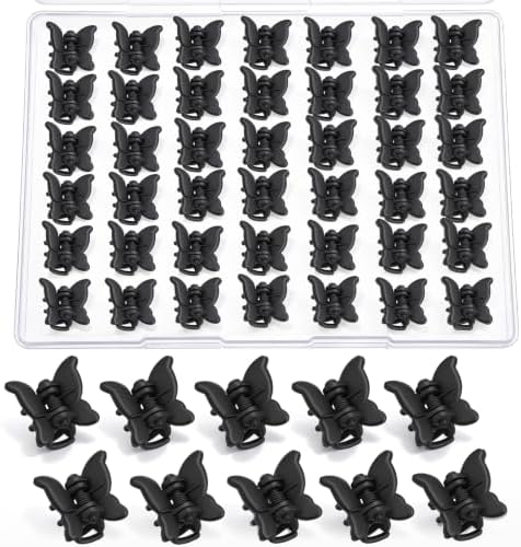 SUMAJU 80Pcs 0.6In Mini Butterfly Hair Claw Clips for Women Girls Barrettes by SUMAJU