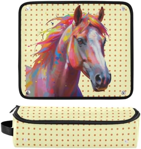 Yuiboo Hair Straightener Travel Bag with Heat Resistant Mat by Yuiboo