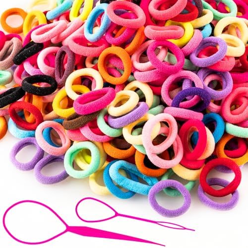 400 Pcs Toddler Hair Ties, Small No Damage Elastic Hair Bands by Unknown
