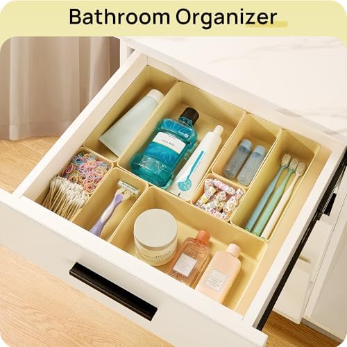 Vtopmart 25 Pack Plastic Drawer Organizers with Anti-slip Rubber Pads - Image 5