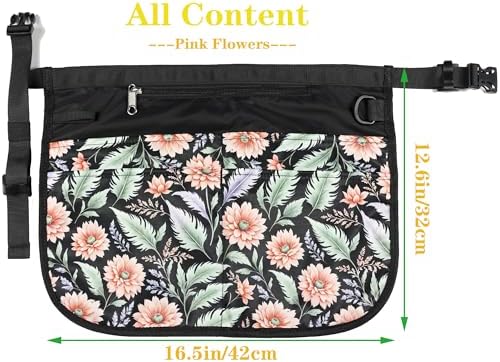 Barber Apron with 5 Pockets, Waterproof and Bleach-proof Hair Stylist Apron for Men and Women - Image 6