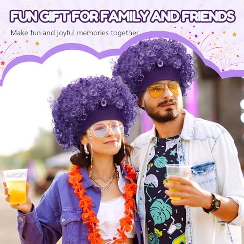 Crazy Wig Hairy Headband Hat - Image 4