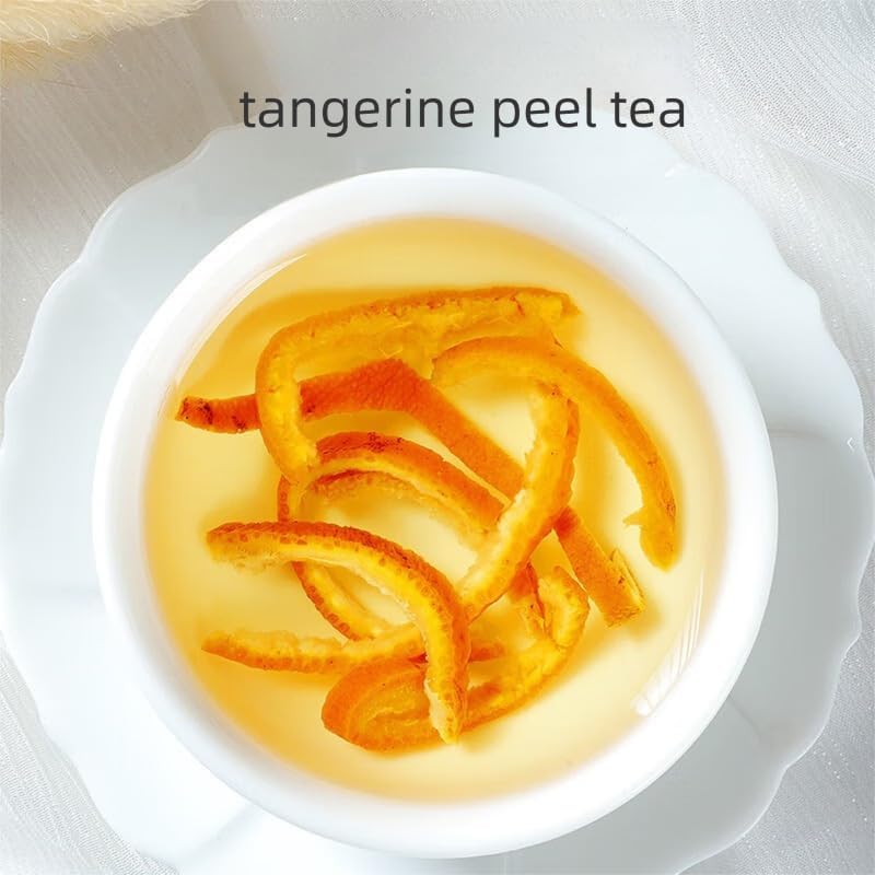 Dried Tangerine Peel Strips - Pure Natural Chinese Herbal Medicine -dried orange peel 4.23oz/120g Used for making soup-Brewing tea- 陈皮Chen Pi(Dried Tangerine Peel) - Image 6