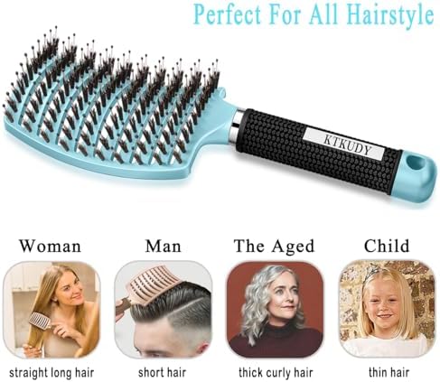 Detangling Brush for Women & Kids, Wet & Dry Hair, All Hair Types - Image 5