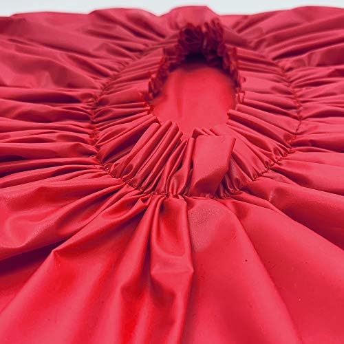 ELEBOX Premium Collection Super Jumbo Shower Cap Red - Image 7