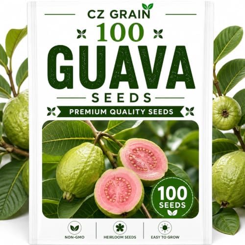 Garden Seeds for Planting, 100 Guava by CZGrain