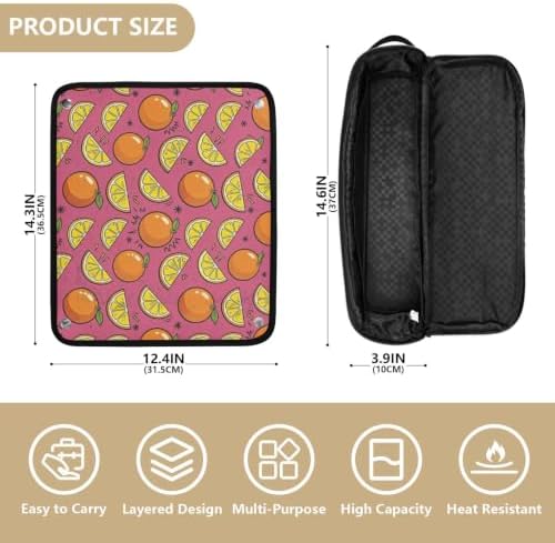 Yuiboo Hot Hair Tool Storage Bag with Heat Resistant Mat - Image 4