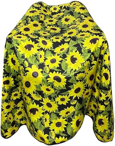 Salon Cape for Women, Hair Cutting Cape with Snaps, Professional Large Barber Stylist Hairdressing Gown- 63”× 56” - Image 6