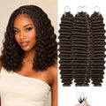 Human Crochet Hair for Black Women Feather Miracle Knots Crochet Human Hair by Jinhui