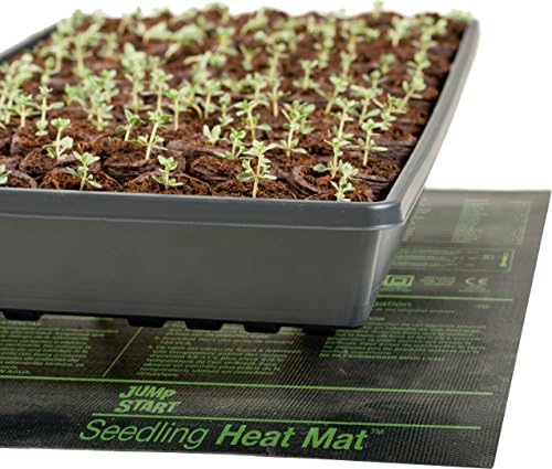 Hydrofarm Jump Start MT10008,45 Watt UL Certified Seedling Seedling & Germination Heat Mat, 20"x20", Black - Image 7