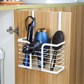 YIGII Hair Dryer Holder Adjustable Height - Hair Tool Organizer White Bathroom Organizer Hot Styling Tools Storage for Hair Dryer, Flat Iron, Curling Iron, Straightener by YIGII