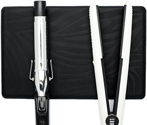 Heat Resistant Station Mat for Hair Straightener, Flat Iron, Curling Iron and Hot Styling Tools (2 Pack) - Image 5