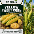 Seeds for Planting, 100 Incredible Yellow Sweet Corn by CZGrain