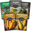 Zucchini & Summer Squash Seeds Collection for Planting by SurvivalGardenSeeds