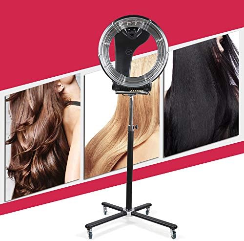 Professional Hair Dryer Floor Standing Hair Salon Steamer 950W 110V Multifunctional Hair Color Processor Portable Hair Dryer with Rolling Base for Salon SPA Home Use Hair Care - Image 5