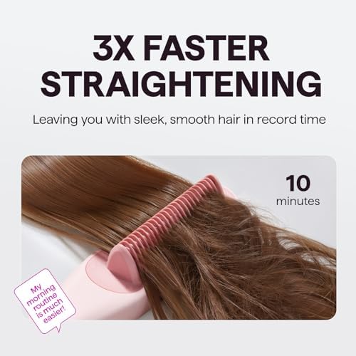 Wavytalk Pro Steam Hair Straightener Brush Steamline Pro Straightener Brush - Image 4