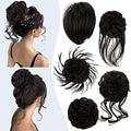 HMD 5 Pieces Messy Hair Bun Hairpiece Tousled Updo for Women by HMD