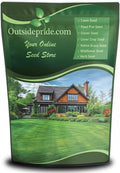 Outsidepride Midnight Kentucky Bluegrass Seed - 25 Lbs. Cold & Drought Tolerant, Sun-Loving Lawn Grass Seed, w/High Traffic Tolerance & Deep Root System, OptiGrowth Coated for Better Establishment by Outsidepride