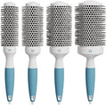 Round Brush Set for Blow Drying and Styling - Ceramic Ionic Thermal Brushes, Wet Hair Brush Bundle with Travel Bag for Women and Men by Osensia