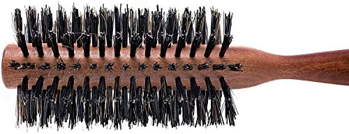 Spornette Italian Round Boar Bristle Brush - Large Round Brush for Blow Drying, Styling & Volumizing - Wooden Brush for Medium to Long Thick, Fine, Curly or Straight Hair (2.25 inch) - Image 2
