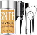 Hair Wax Stick - Slick Back Hair Brush Set 6Pcs, Wax Stick for Hair Flyaways, Bun Accessories, Non-greasy Styling Cream for Women, Kids & Teen Girls by SamnyteSNTE