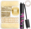 Dance Hair Accessories Kit: Invisible Hair Net, Hair Bobby Pins & Flyaway Tamer - For Professional Dance Competition (Ballet, Wedding, Flight Attendant, Work) by YGQQOY