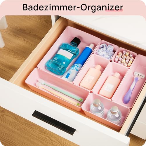 Vtopmart 25 Pack Plastic Drawer Organizers with Non-slip Rubber Pads - Image 5