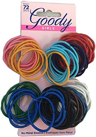 Goody Kids Ouchless Elastic Hair Ties, 72 Ct, Assorted Colors, Pain-Free - Image 3