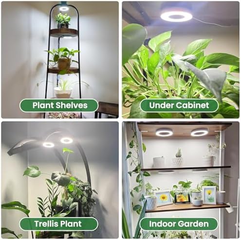 3.5" Grow Light, 5000K 96 LEDs Plant Lights for Indoor Growing - Image 6
