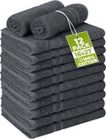 Utopia Towels Bleach Proof Salon Towels, Pack of 12, 16x27 in, Dark Grey by UTOPIATOWELS