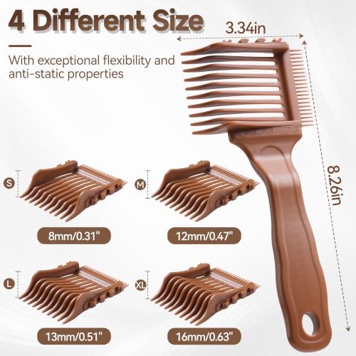 4-in-1 Detachable Fade Comb Set - Image 4