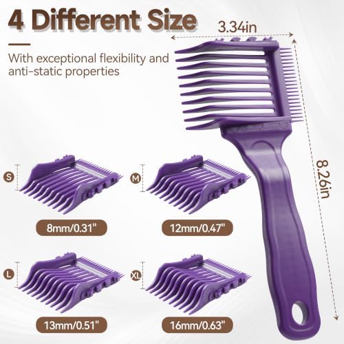 4-in-1 Detachable Fade Comb Set - Image 4