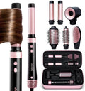 ELLA BELLA® 6 in 1 Professional Hot Air Styler & Straightener, Fast Drying by ellabella