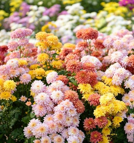 5000+pcs Wildflower Chrysanthemum Seeds for Planting, Perennial Wildflower Hummingbirds Vine Flower Seeds Plants, Non-GMO Heirloom Blooms Open Pollinated Flowers Plants for Home Garden Outdoors - Image 5