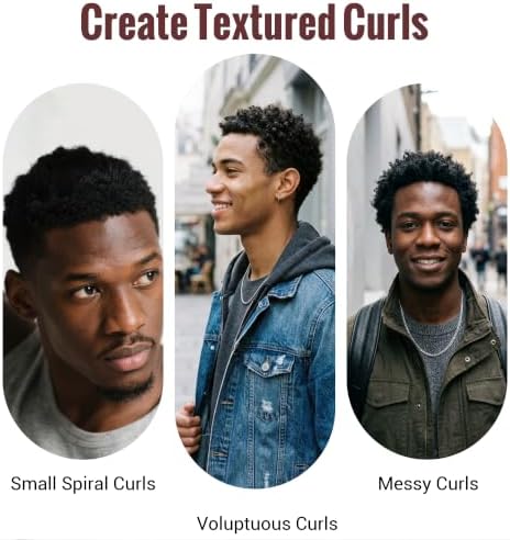Belongtous Premium Twist Hair Sponge Brush for Men & Women, Twist Styler - Durable, Washable Comb Brush for Afro, Curly, Coiled, Short Hair (Black) - Image 6