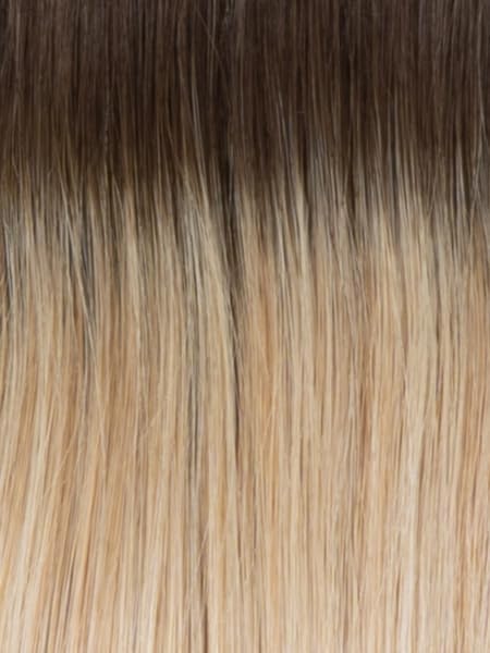Raquel Welch Longing For London Luxurious Mid-Length Bob Cut Wig, Black Label Human Hair Collection by Hairuwear, Average Cap, RH14/25SS Shaded Honey Ginger - Image 2
