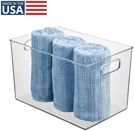 iDesign Large Clear Plastic Storage Bin - Image 2