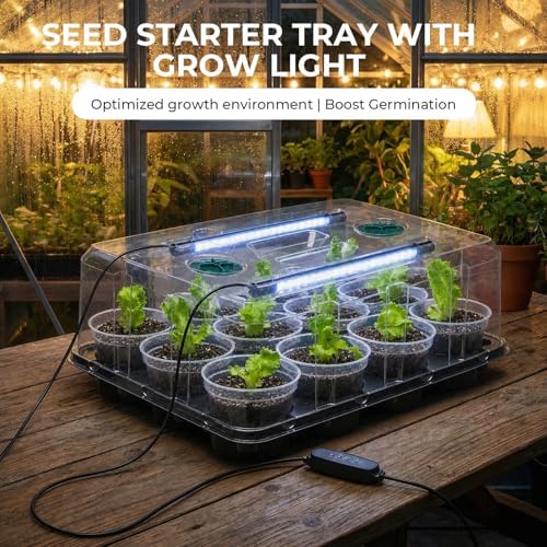 4 Inch Seed Starter Trays 2 Pack, 12-Cell - Image 2