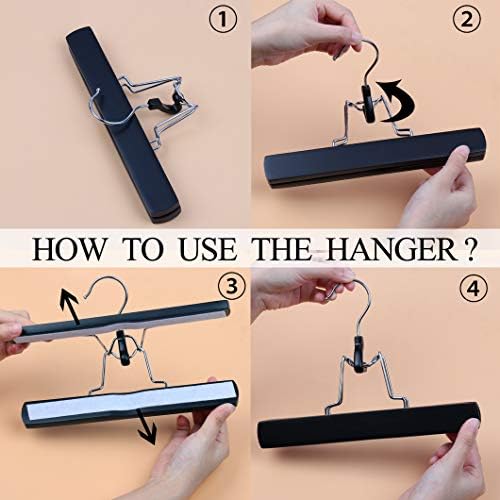 10 Pack Hair Extension Storage Bag Hair Extension Hanger Strong Holder Dust-proof Portable Suit with Transparent Zip Up Closure- Lightweight, Waterproof and Portable (Black) - Image 6