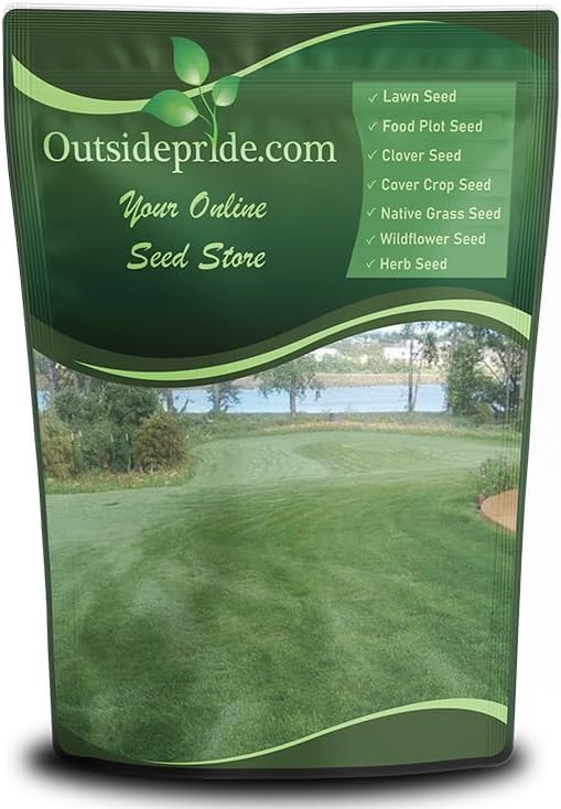 Outsidepride Combat Extreme Transition Zone Grass Seed Blend for Lawn 50 lbs - Fine, Medium Leaf Blades & Dense Turf for Sun, Shady & High Traffic Areas w/OptiGrowth Coating for Seed Enhancement by Outsidepride