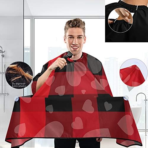 visesunny Professional Barber Cape Polyester Hair Cutting Salon Cape Apron Anti-Static Beard Bib - Image 3
