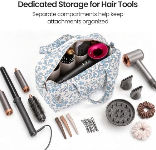 Hair Tools Travel Bag with PVC Pocket for Dyson Airwrap - Image 3