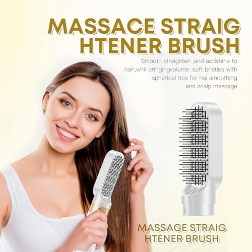 Hair Dryer Brush 5 in 1, Negative Ion Blow Dryer Brush Set -110,000 RPM High -Speed Hot Air Brush Air Styler Curling Wrap Air Curler,Curling Iron Hair Styling Tool for Straight Curl Drying Smoothing - Image 4